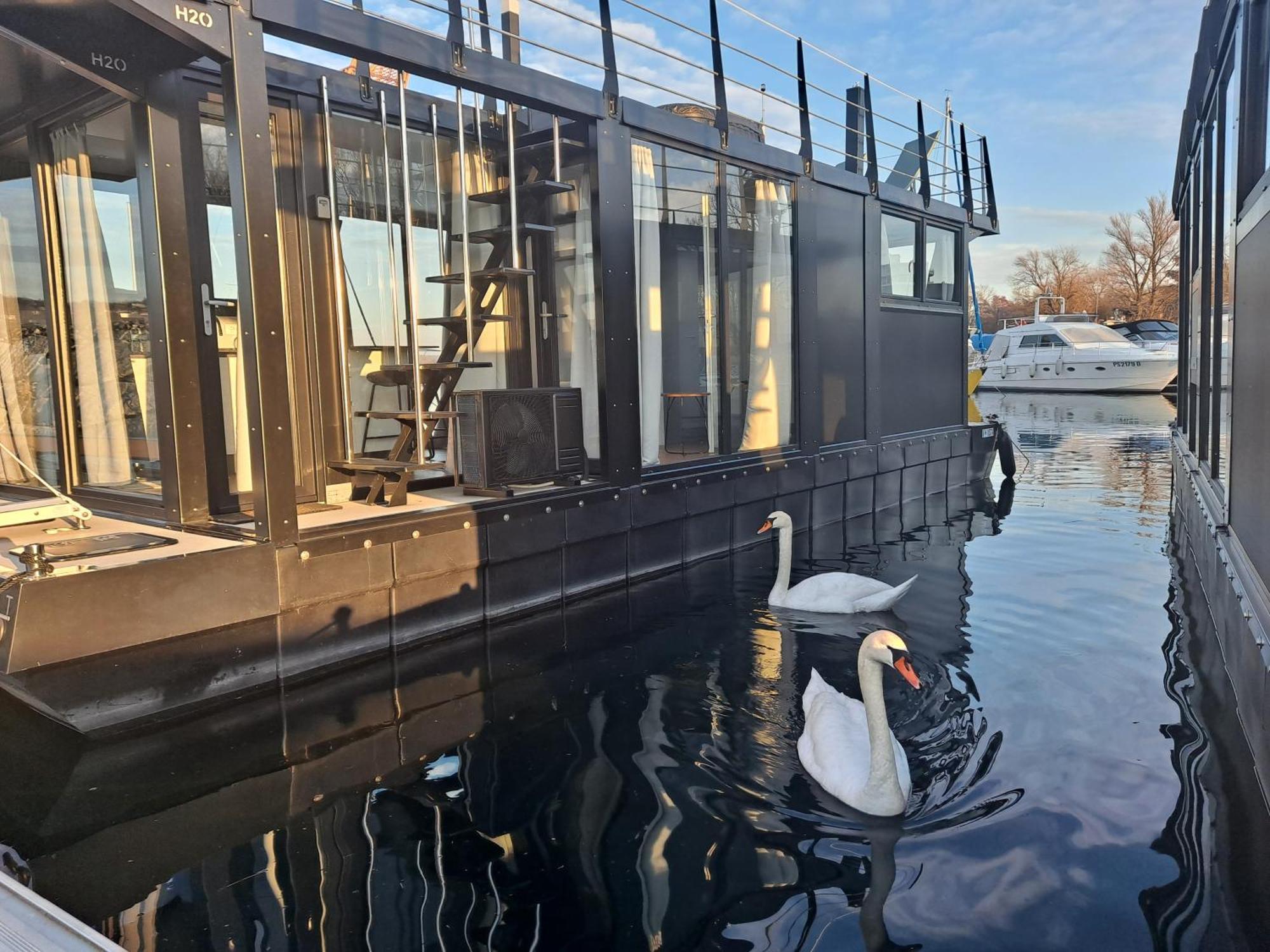 Floating Experience Black Pearl, Lago Maggiore دورميلّيتّو المظهر الخارجي الصورة